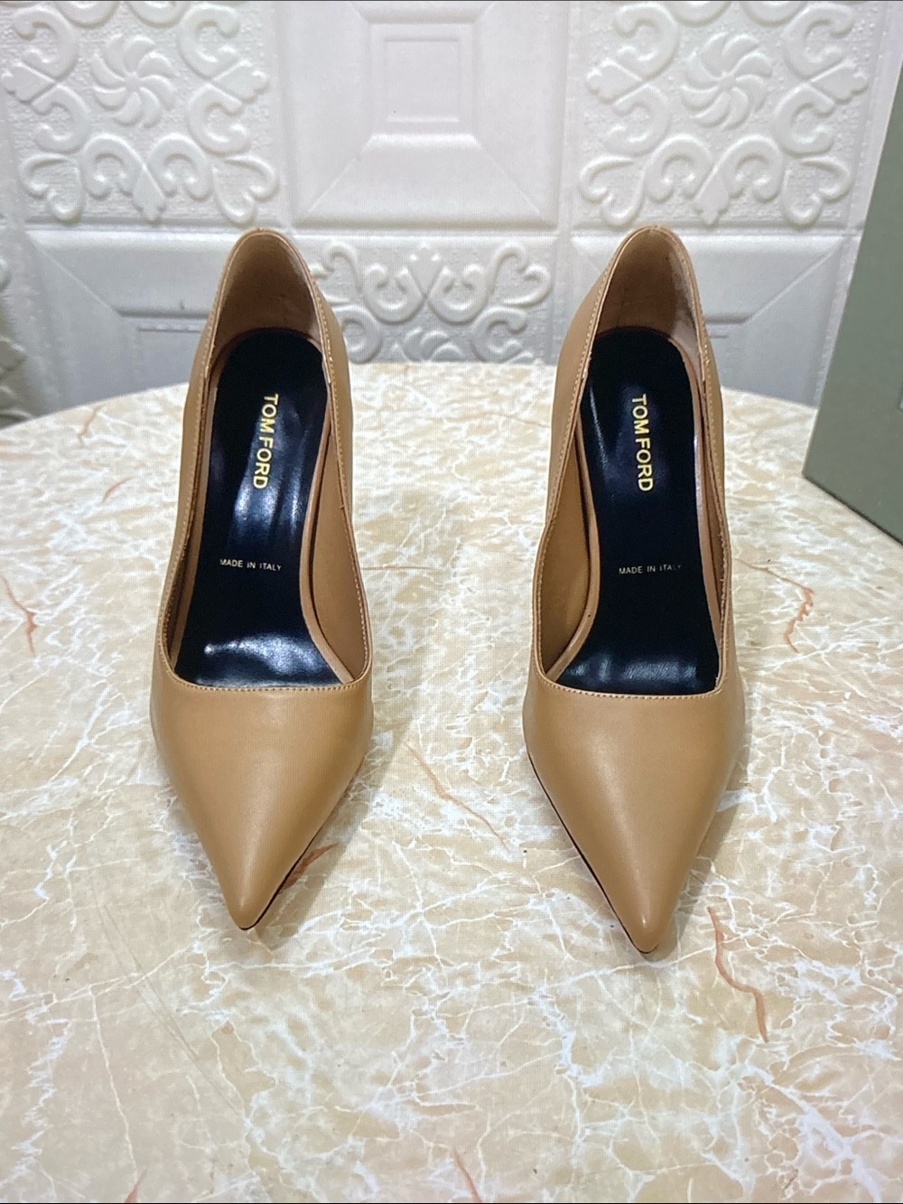 Tom Ford Ankle Strap Heels Premium Leather Luxury Footwear
